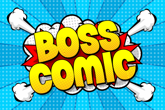 Boss Comic: A Charming Display Font for Warm Editorial Moments