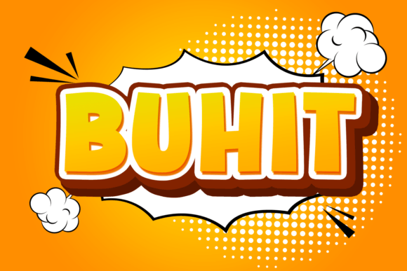 Buhit: A Bold Display Font That Commands Attention