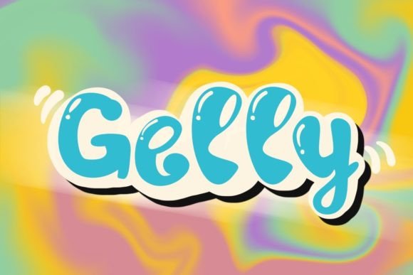 Cute Gelly: A Playful Display Font for Editorial Charm