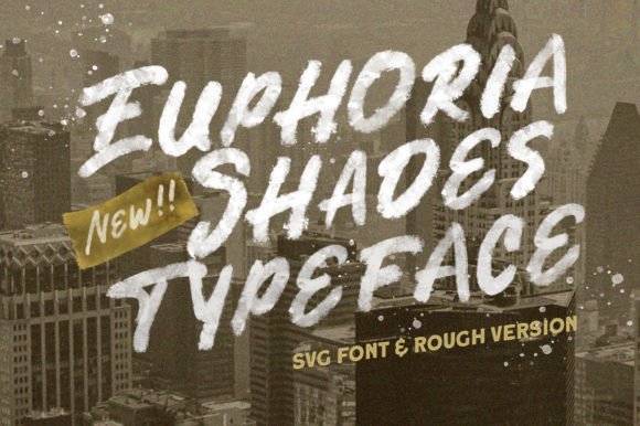 Euphoria Shades: A Display Font That Makes Your Headlines Stick