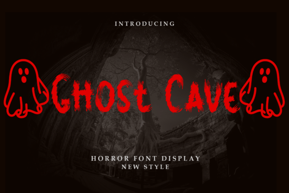 Ghost Cave Font: A Hauntingly Perfect Display Typeface for Small Brands