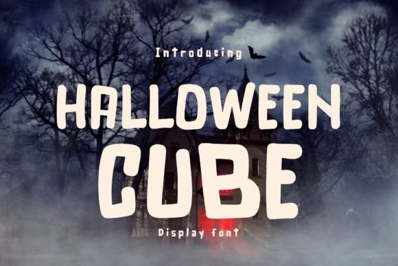 Halloween Cube: A Thoughtful Display Font for Spooky Season