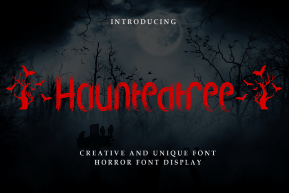Hauntedtree Font: The Display Typeface That Sets Your Campaign’s Mood Instantly