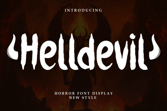 Helldevil Font: A Bold Display Typeface for Editorial Impact