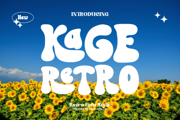 Kage Retro: A Display Font That Makes Your Campaigns Instantly Recognizable