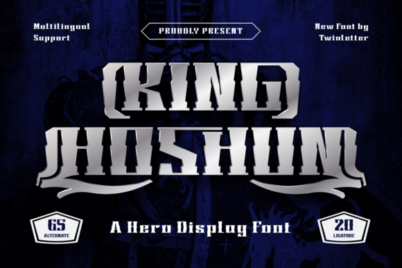 King Hoshun: A Bold Display Font That Builds Brand Trust