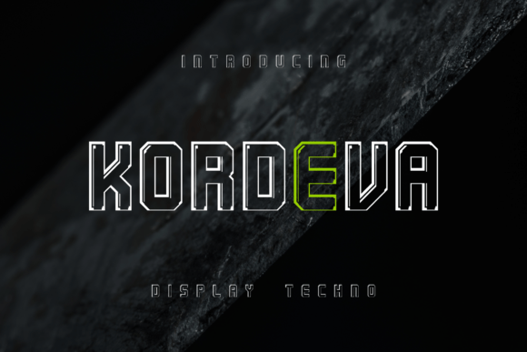 Kordeva: A Display Typeface Built for Editorial Impact