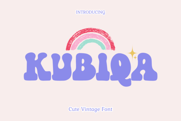 Kubiqa: A Playful Display Font for Digital Brand Moments