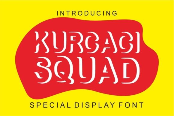 Kurcaci Squad: A Girly Display Font for Playful Handmade Products