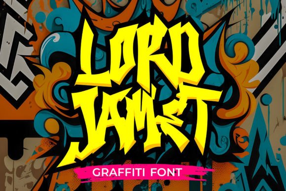 Lord Jamet: A Bold Urban Display Font for Streetwise Branding