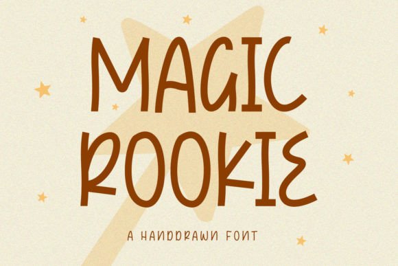 Magic Rookie: A Playful Display Font That Elevates Real Branding