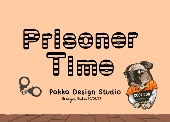 Prisoner Time Font: A Bold Display Typeface for Memorable Branding