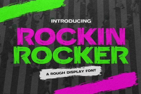 Rockin Rocker: A Bold Display Font That Commands Attention Online