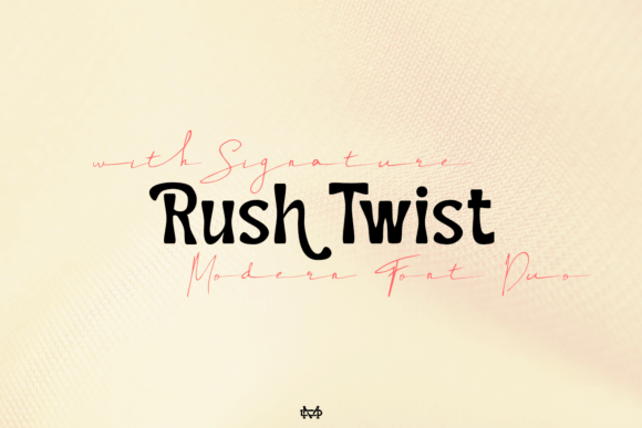 Rush Twist: A Thoughtful Display Typeface for Editorial Warmth