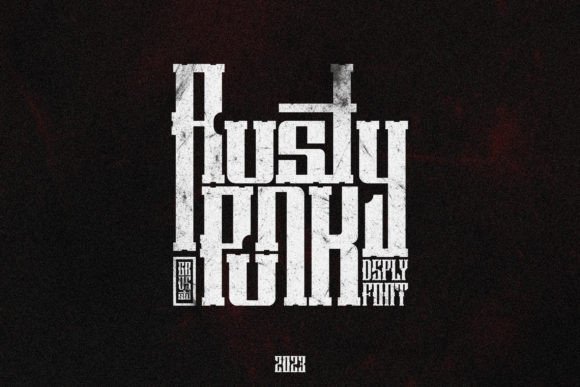 Rusty Punk Font: Steampunk Clarity for Campaign Headlines