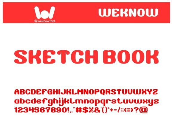 Sketch Book: A Display Font That Captures Attention Instantly