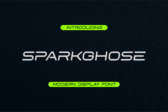 Sparkghose: A Whimsical Display Font for Handmade Brands