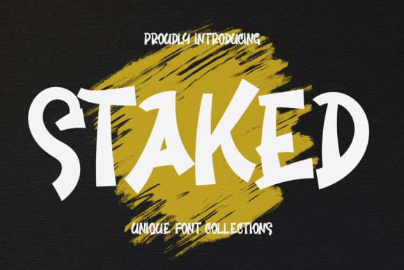 Staked: A Display Font That Anchors Editorial Mood