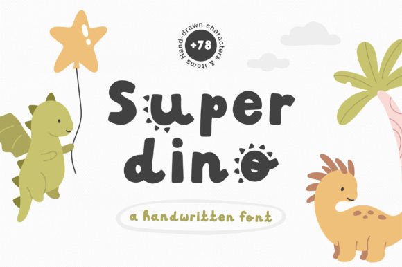 Super Dino: A Playful Display Font That Actually Works in Real Branding