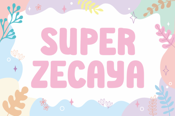Super Zecaya: A Display Font That Cuts Through the Feed