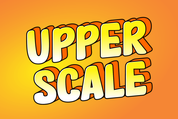 Upper Scale: A Display Font That Anchors Editorial Mood