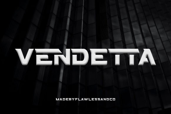 Vendetta: A Display Font That Commands Attention—Thoughtfully