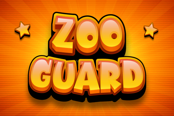Zoo Guard: A Charming Display Font for Editorial Design